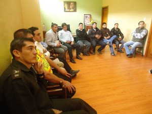 Autoridades del cantón y dirigentes del trasporte mantuvieron reunión de coordinación.