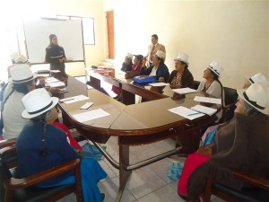 La capacitación se realiza de manera participativa