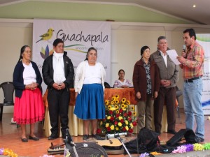 Paulo Cantos, Alcalde (e), Toma el juramento durante la posesión de los Miembros del Concejo Consultivo