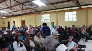 La ciudadanía participo activamente en el proceso de socialización con algunas sugerencias y recomendaciones