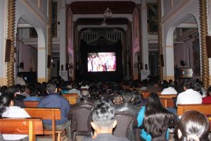 Los reconocimientos a los actores fueron entregados por los miembros del I. Concejo Cantonal. 