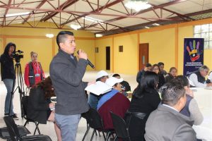 Los representantes de las instituciones expusieron los avances de su gestión.