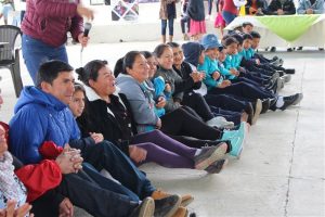 Varios juegos tradicionales motivaron la participación de las familias